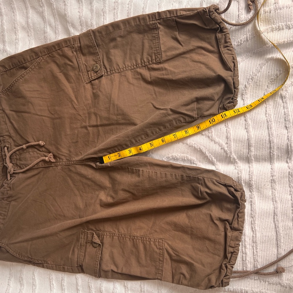 Women’s Prana Brown Cargo Drawstring Shorts - Picture 4 of 5